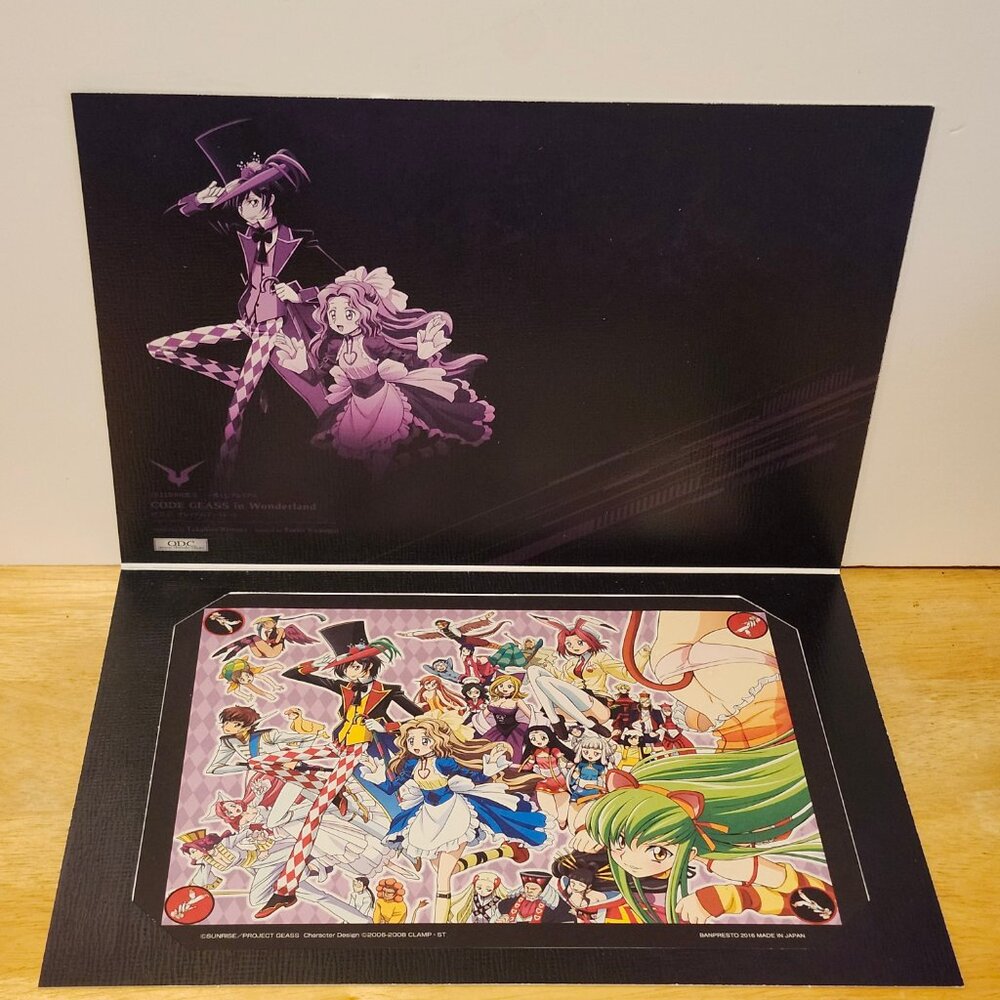 *2 for $25* Code Geass 10th Anniversary Art Print and Matching Folder
